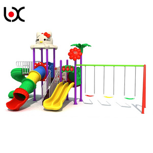 High Quality LLDPE kids sliding toys Plastic Slide Kids  Plastic Swing And Slide Outdoor Playground