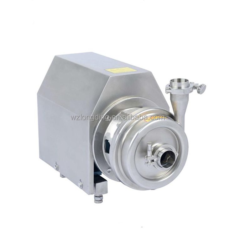 Stainless Steel sanitary Horizontal vertical Centrifugal Pump Milk Beer Juice transfer sanitary Centrifugal Pump