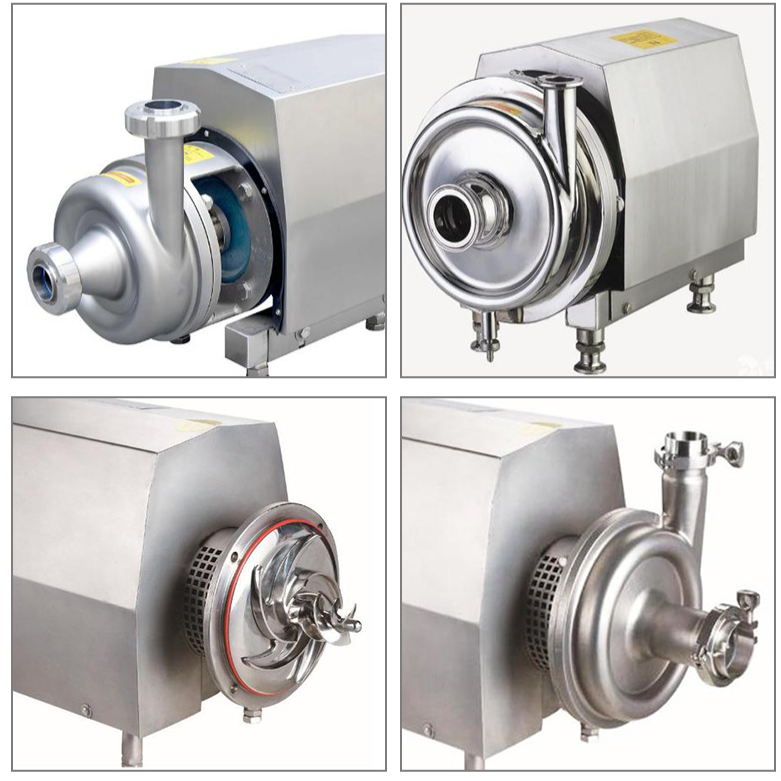 Stainless Steel sanitary Horizontal vertical Centrifugal Pump Milk Beer Juice transfer sanitary Centrifugal Pump