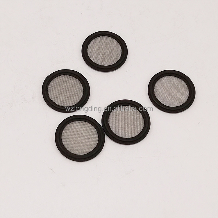 Food Grade silicone gasket rubber gasket PTFE NBR FKM ferrule gasket for tri clamp ferrule