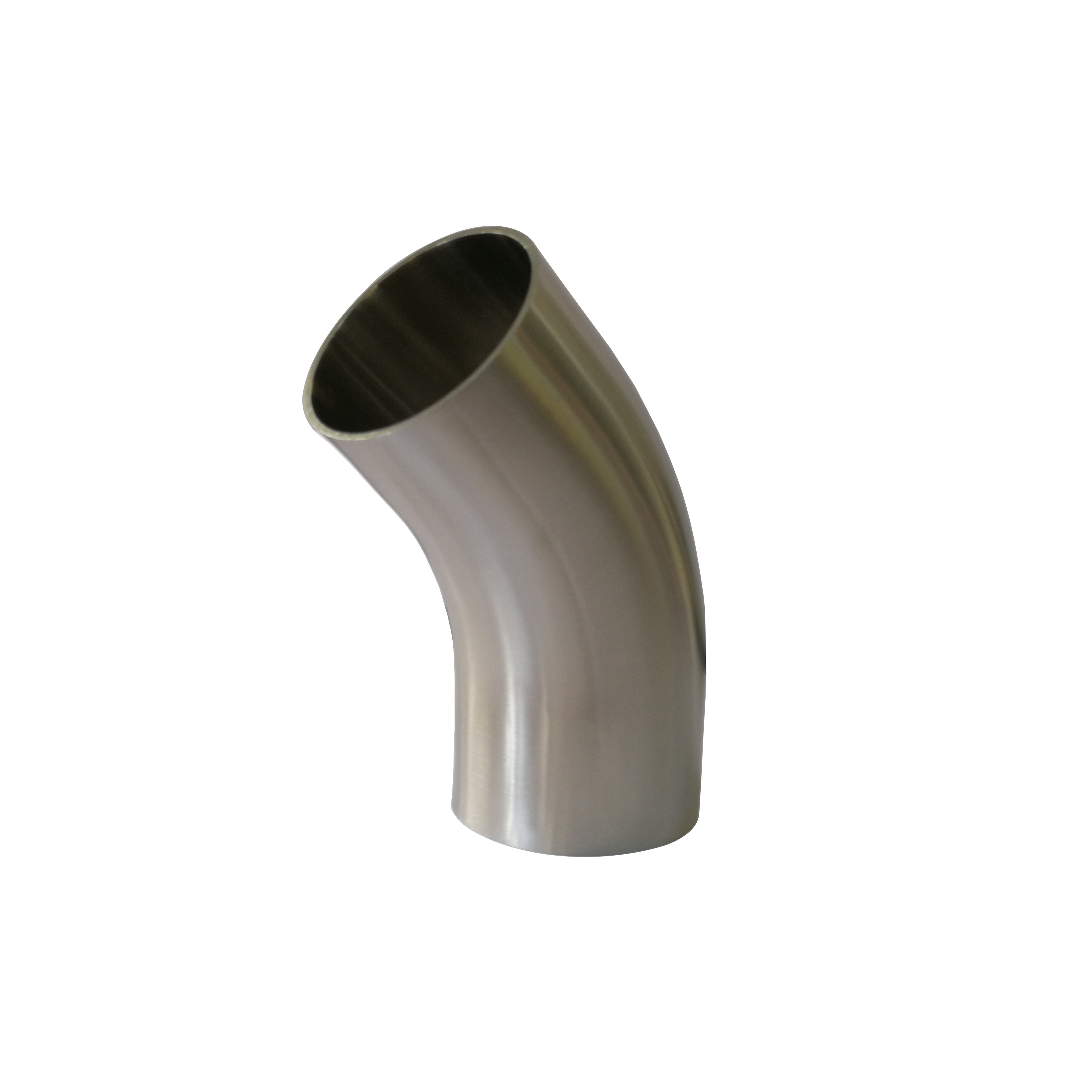 SS304 SS316L sanitary pipe fitting stainless steel elbow Sanitary 45 degree Long type Welding elbow