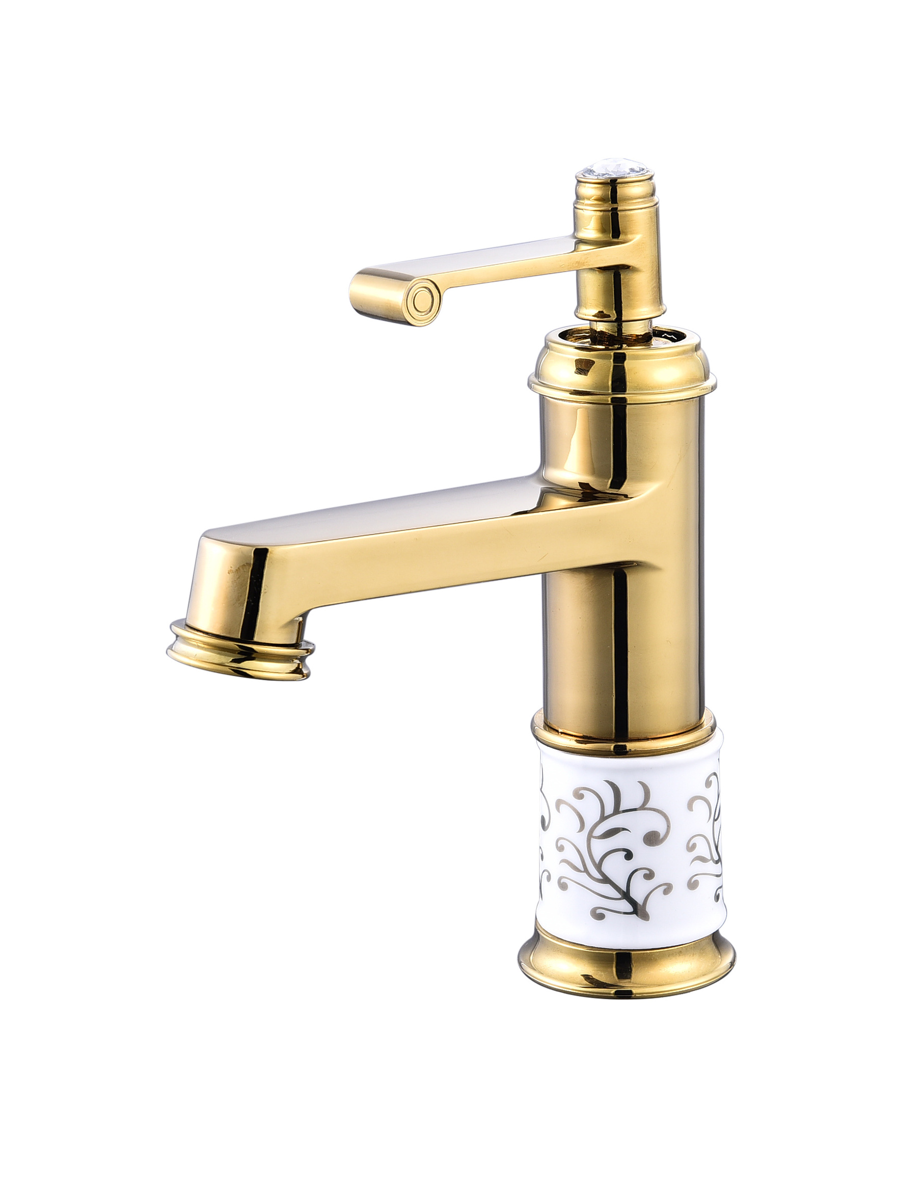 Hotel apartment bathroom sanitary ware single handle hand wash basin faucet basin faucet