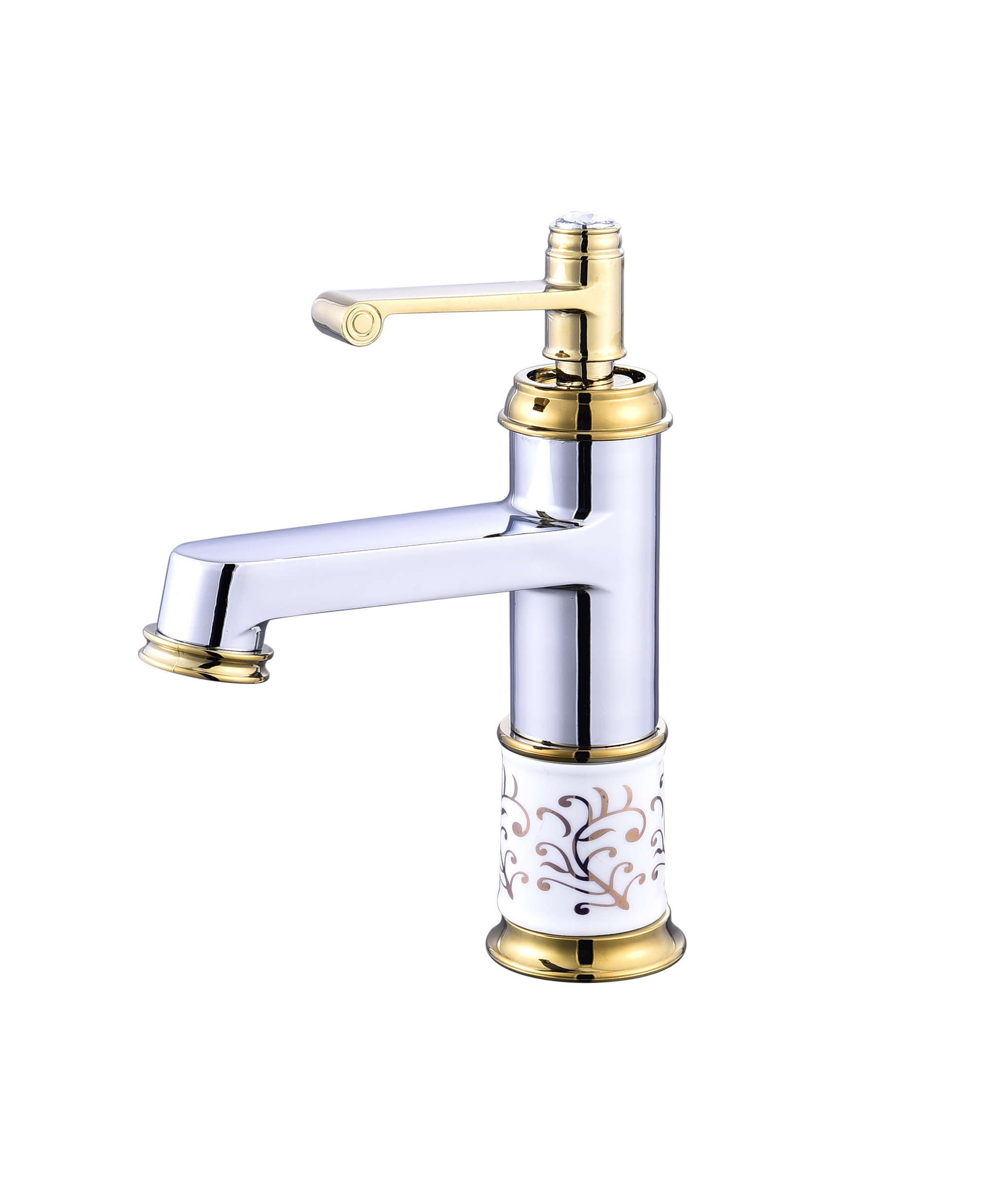 Hotel apartment bathroom sanitary ware single handle hand wash basin faucet basin faucet