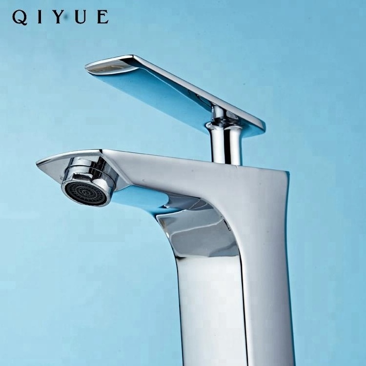 Bathroom accessories good quality wholesale basin faucet, chrome finished zinc alloy faucet taps