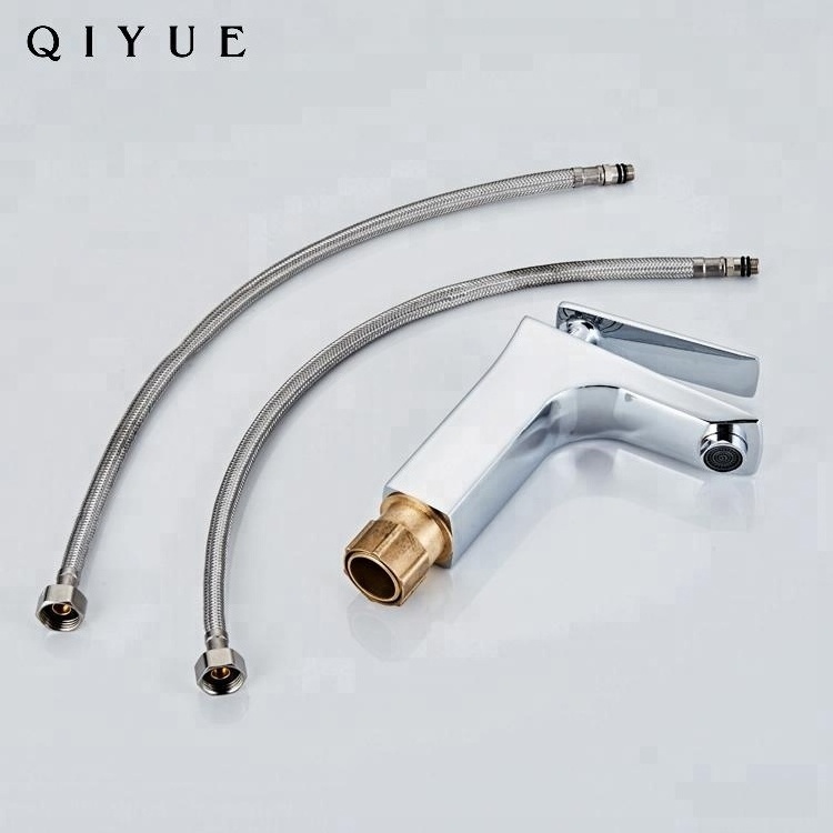 Bathroom accessories good quality wholesale basin faucet, chrome finished zinc alloy faucet taps