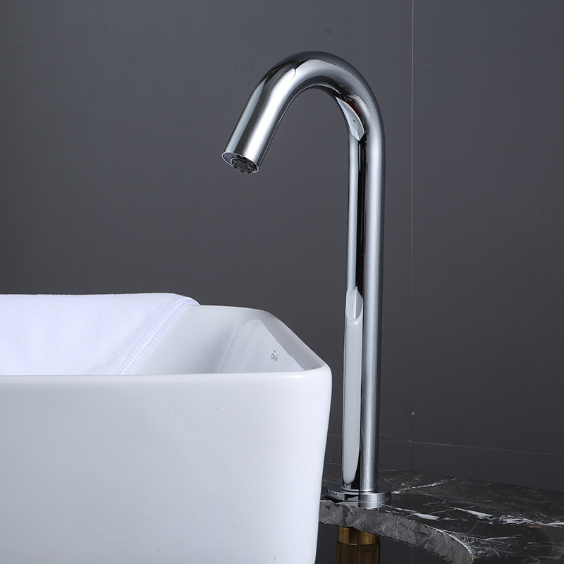 Stainless steel 304 Single Cold Water Sensor Basin Faucet Intelligent Faucet for Public Hotel