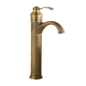 Economic price wenzhou sanitary ware classic kettle faucet, antique brass bathroom basin sink mixer facuets taps