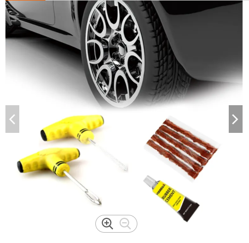 Heavy Duty Car Tire Repair Kit For Bike, Bicycle, Motorcycle