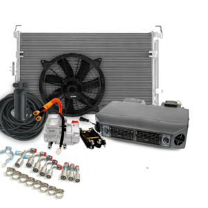 12V 24V Universal Underdash Kits A/C Kit Universal Evaporator Heat & Cool With Electric Compressor BEU-404-100