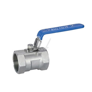 1000 wog stainless steel npt bspt bsp cf8 cf8m female thread 1 pc ball valve with locking