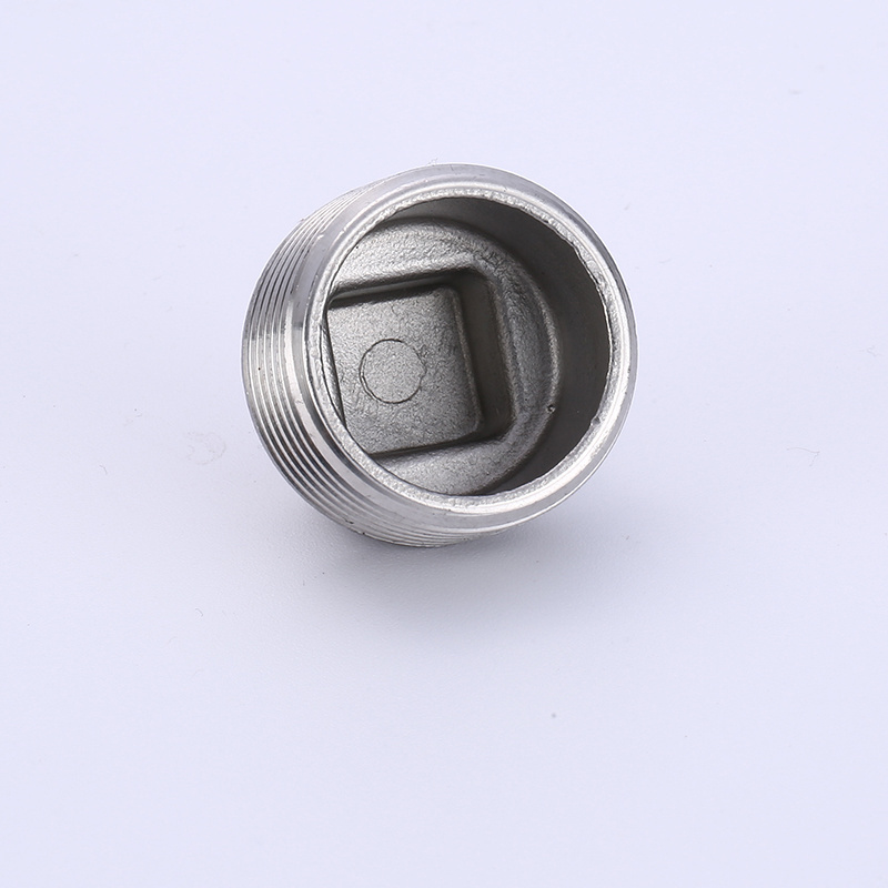 Wholesale  square  hexagon male threaded stainless steel 304 pipe  connector plug