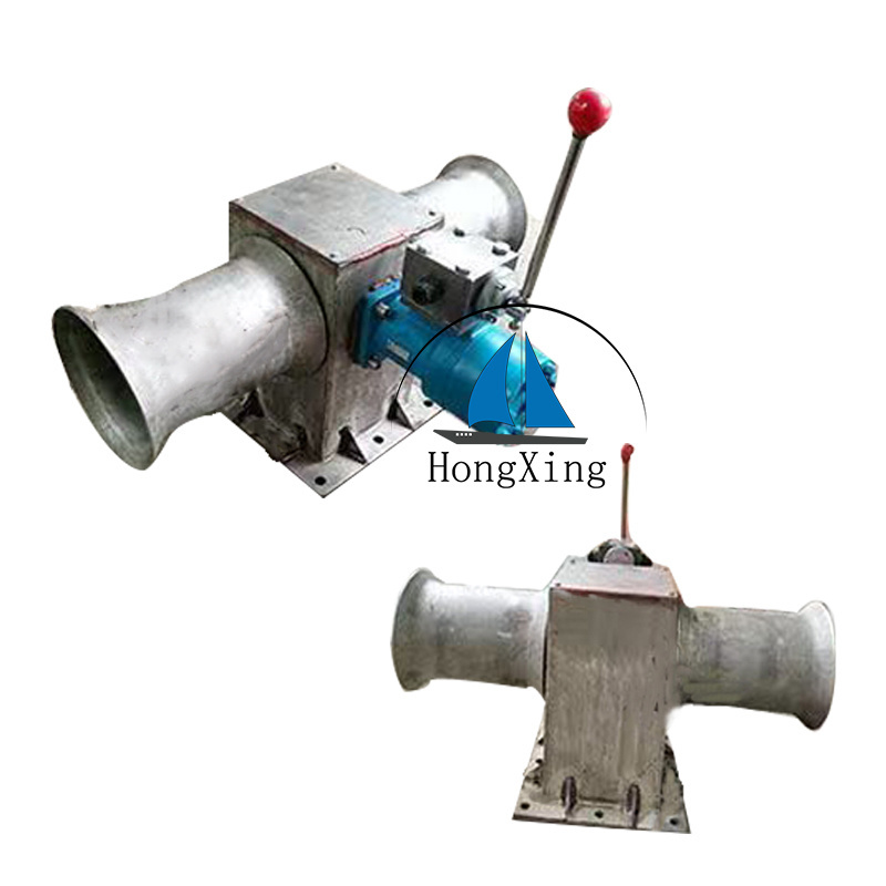 Five star motor hydraulic double head windlass 1 ton 2 tons can be customized factory direct sales 304 stainless steel material