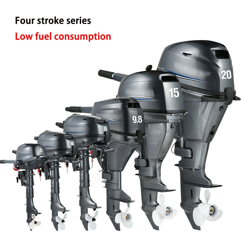 boat engine 4 stroke  Factory price small power 2 stroke Outboard Engine 52cc Boat Motor engines machine