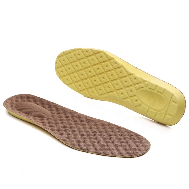 4d latex insoles super soft running sports insole for basketball shoes