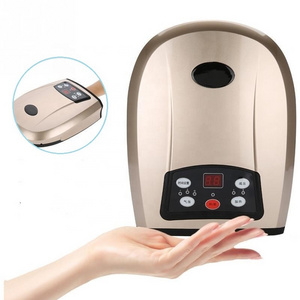 Electric Vibrating Hand Massager machine With Heat hand held massage tool finger electric hand massager