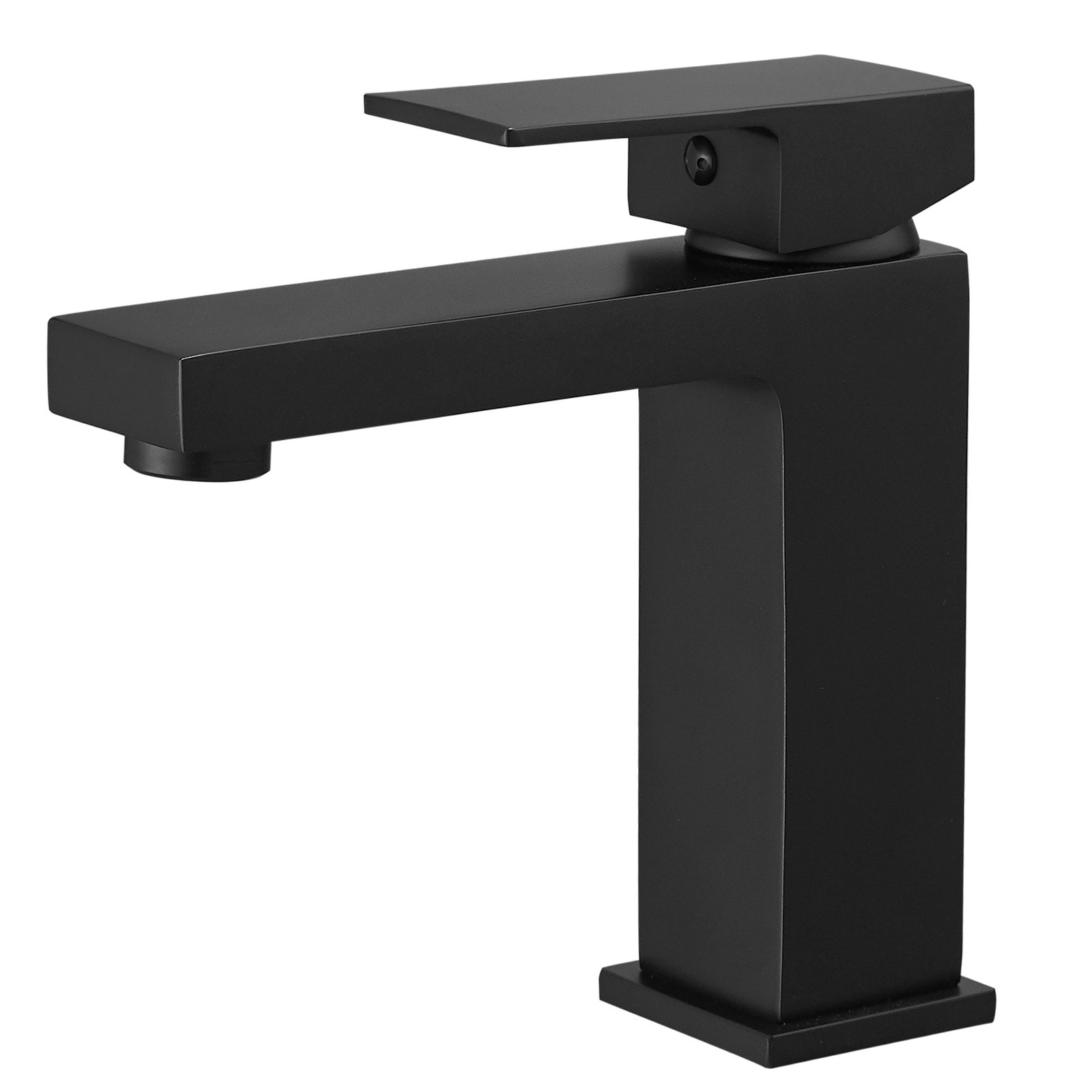 Modern Contemporary Blouse Faucet Mixer Basin Faucet,metered Faucets Bathroom Ceramic Blusa Black Hot Cold Water Mixer Tap Black