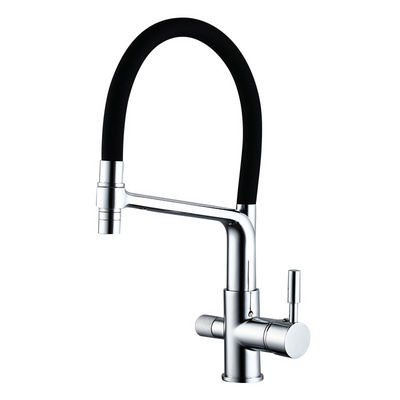 Modern 360 Rotation Kitchen Faucet 3 way  Water Filter Tap Three Ways Sink Hot and Cold Mixer Kitchen Faucets