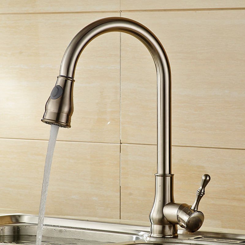 Kitchen Sink Faucet One Stainless Steel Fapully How to Remove an Old Kitchen Faucet and Install a New Modern Contemporary Hotel