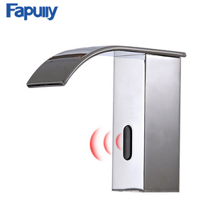 Fapully Lavatory Touchless Sensor faucet Brass sensor Bathroom Faucet sensor basin faucet