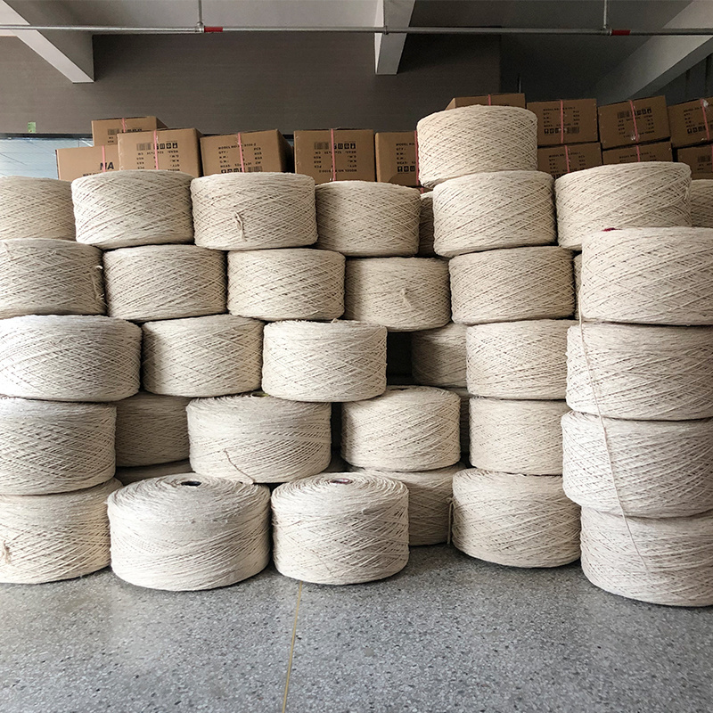 Wholesale Mops In Factories Use Friction Spinning Roving Rolls Laminated Cotton Ropes And Air Flow Spinning Cotton Yarn