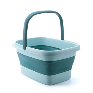 Good Quality Save Space Mop Bucket For Mops Cleaning Easy Taking Plastic Mop Clean Tool Bucket