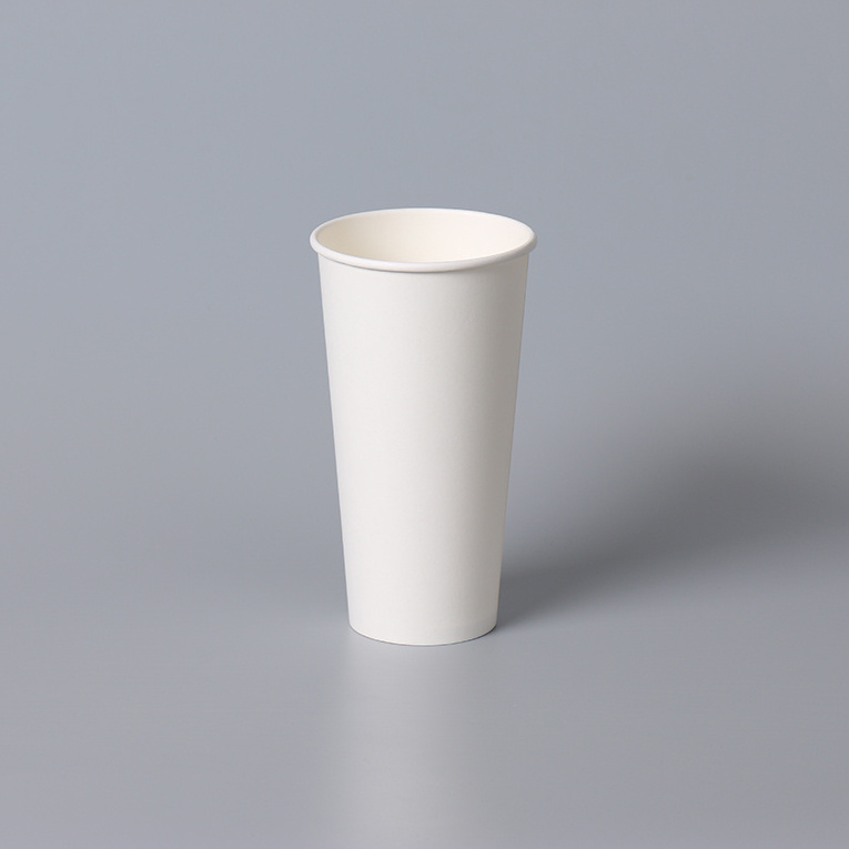 Mz 12oz 16oz 22oz per Wholesale Hot Coffee Cups Eco Friendly Disposable Single Wall Paper Cups 8 oz Colored