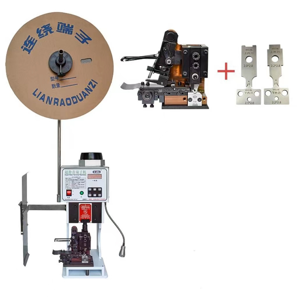 XF-01022B Horizontal mold+blade Ultra quiet terminal machine  terminals 1.5T crimping machine automatic terminal machine