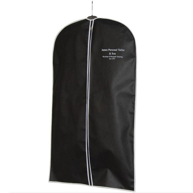 China factory Bag manufacturer free samples wedding gown with garment rack garment bag