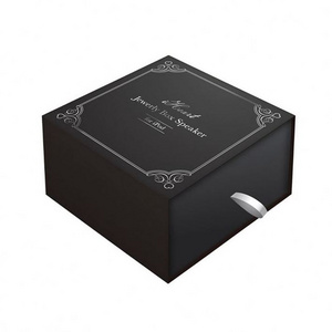 2022 Hot Sale China Wholesale Black Paper Cardboard Coffin Jewelry Gift Box