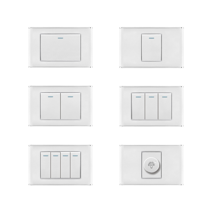 PC Panel 118S4 US Wall socket outlets  Electric interruptor Light Switches And Sockets