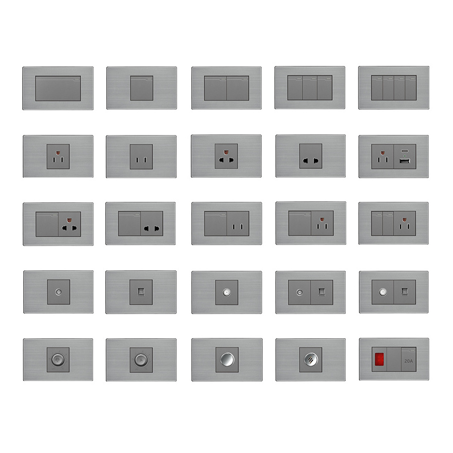 New Design K-series American Standard Electric interruptor Light Switch Home Outlet Wall Switches and sockets