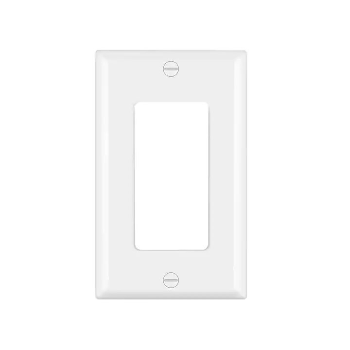 BS1801 American Standard 1 gang wall plate cover decorate screw plastic wall plates