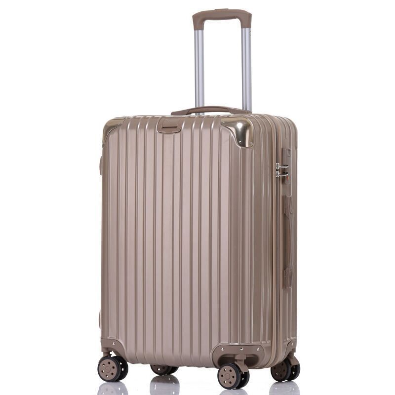 Hard Shell 2024 Luggage Durable Made Stainless Steel Rod Aluminum Frame Luxury Suitcase Aircraft Trolley Waterproof Luggage