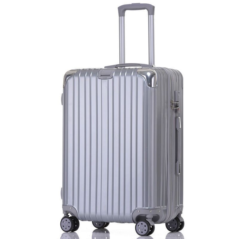 Hard Shell 2024 Luggage Durable Made Stainless Steel Rod Aluminum Frame Luxury Suitcase Aircraft Trolley Waterproof Luggage