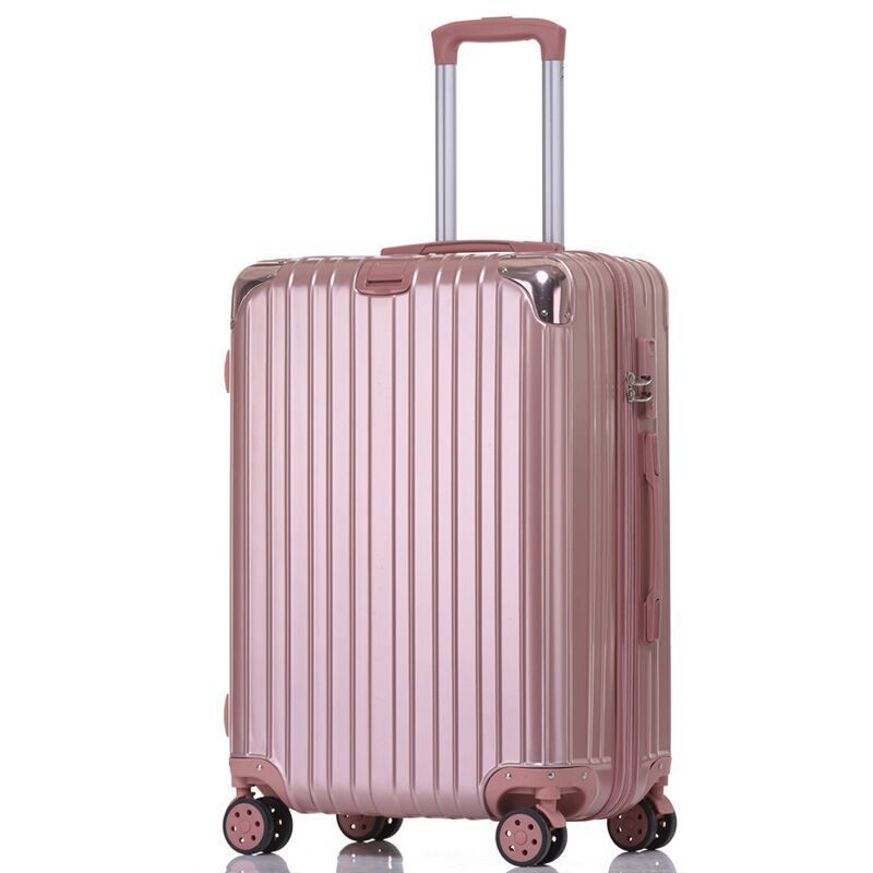 Hard Shell 2024 Luggage Durable Made Stainless Steel Rod Aluminum Frame Luxury Suitcase Aircraft Trolley Waterproof Luggage