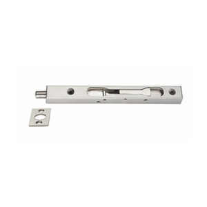 Sliver stainless steel high quality flush door bolt lock conceal ifnsert flush sliding bolt