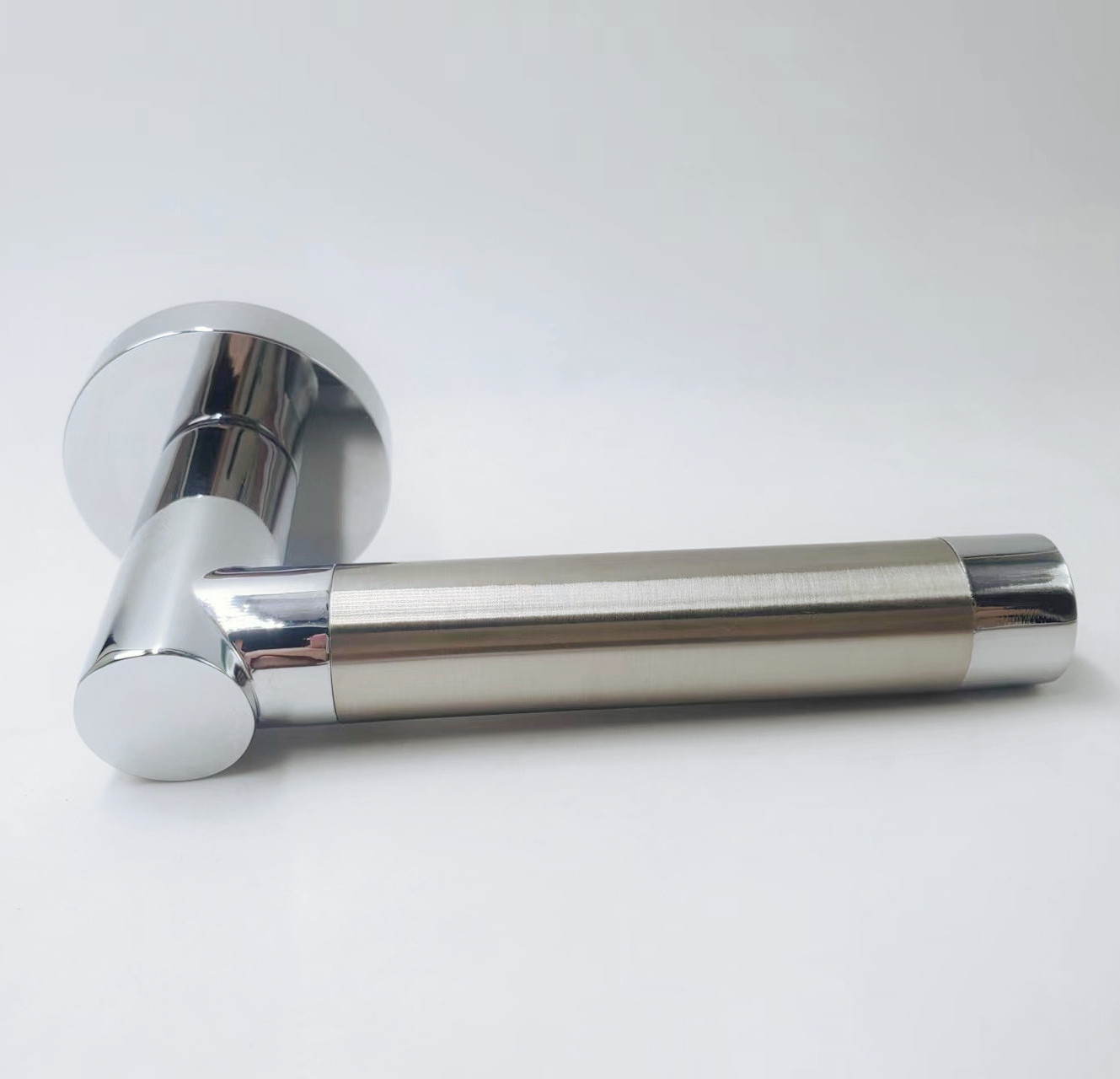 Factory Outlet Steel Glass Pull Polish zinc alloy Black Pivot Shower Door Locks Handle