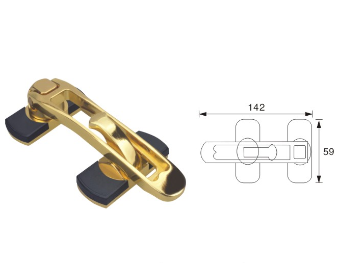 Security 304 Stainless steel Security Door Chain Anti-theft clasp door chain Door Safety Lock Chain