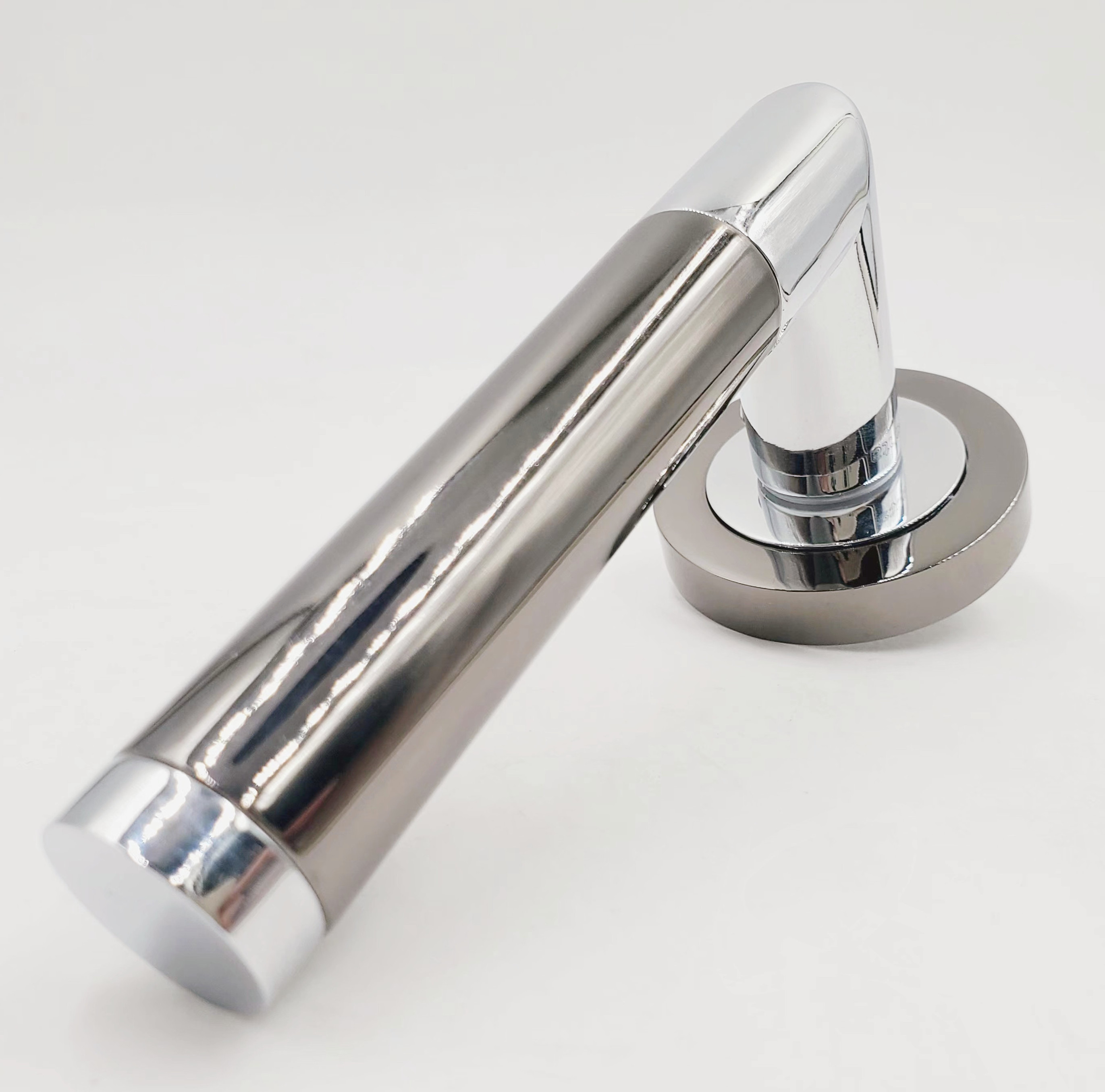 interior satin nickel door handle aluminum polished chrome door handle bedroom lever door handle