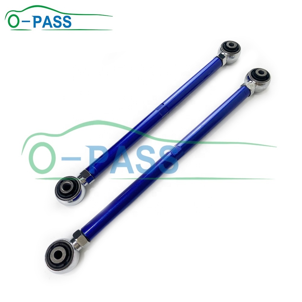 OPASS Rear axle Lower Adjustable Control arm set For CHEVROLET Lacetti Optra & DAEWOO Gentra & SUZUKI Forenza 96550049 96550053