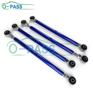 OPASS Rear axle Lower Adjustable Control arm set For CHEVROLET Lacetti Optra & DAEWOO Gentra & SUZUKI Forenza 96550049 96550053