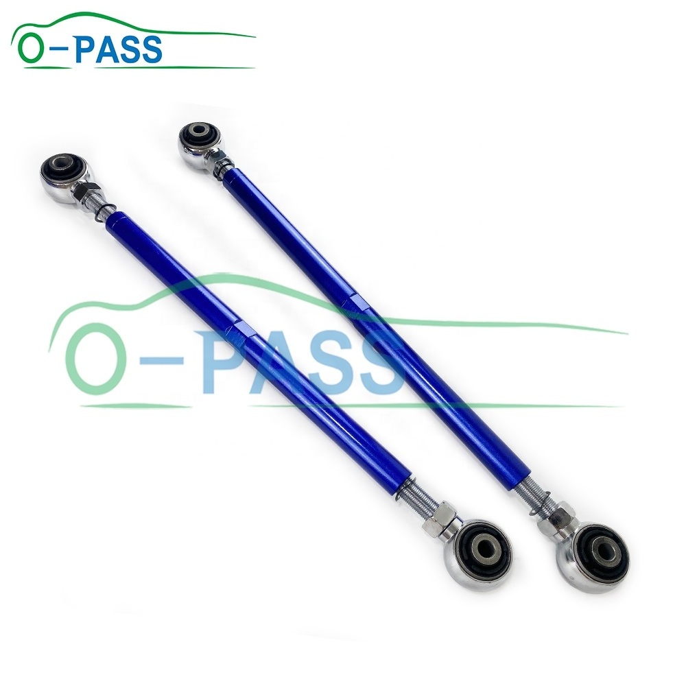 OPASS Rear axle Lower Adjustable Control arm set For CHEVROLET Lacetti Optra & DAEWOO Gentra & SUZUKI Forenza 96550049 96550053