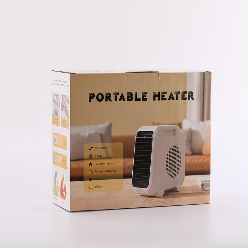 customization small adjustableelectric room portable plug in fan heaters