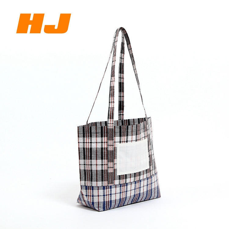 Manufacturer lamination recyclable waterproof pp woven bag for shopping