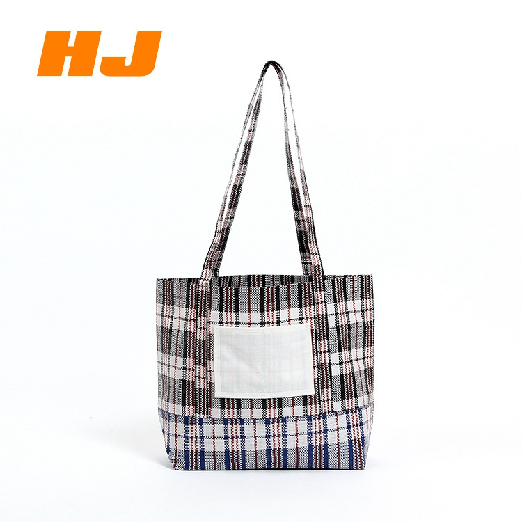 Manufacturer lamination recyclable waterproof pp woven bag for shopping