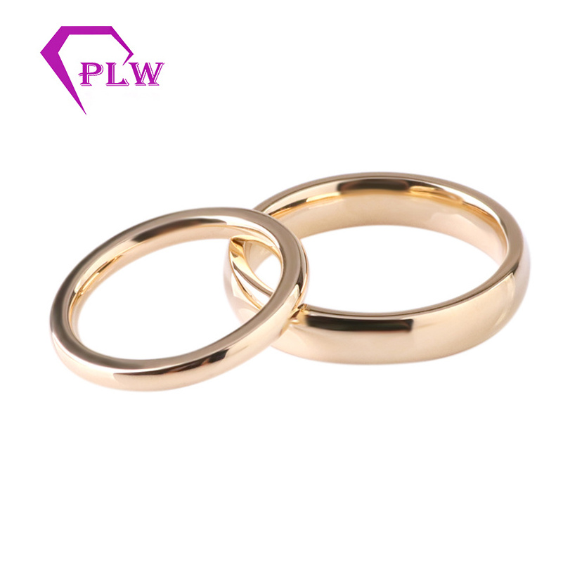 New 18k Gold Couple Ring for Wedding Engagement Rings