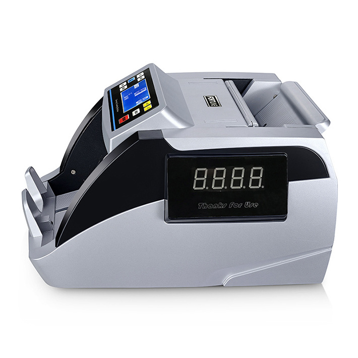 Hot Selling Professional  UV/MG/IR  count and fake detector Mixed Value  Money Counter with printer