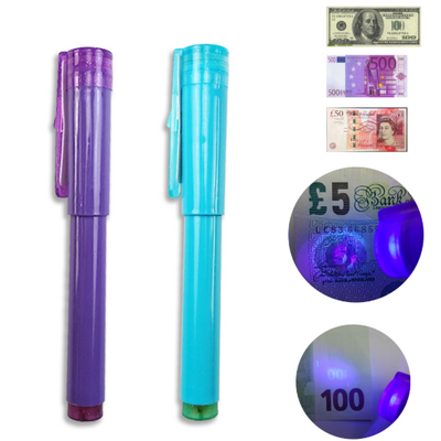 Professional   currency detector pen with UV note currency detector  on US dollars universal money detector pen