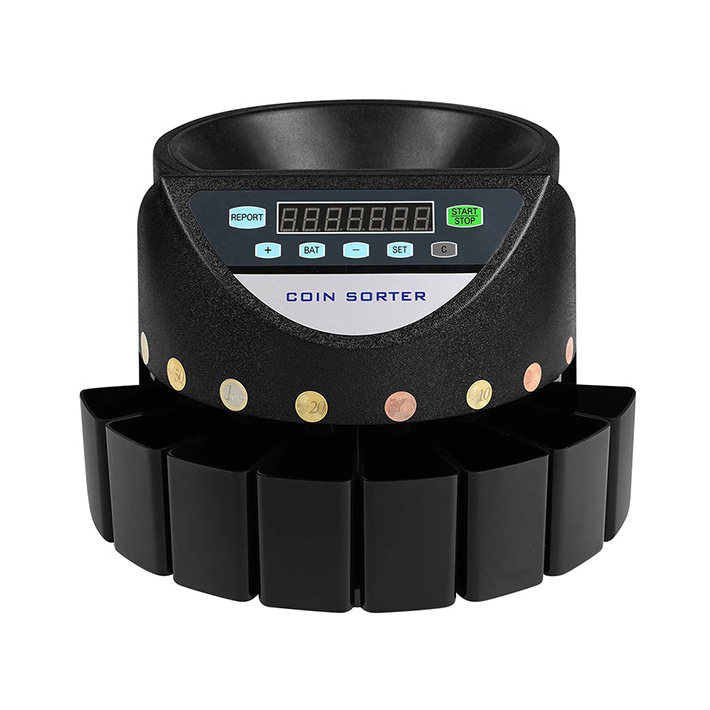 Professional Electronic Coin Counter Machine digital coin sorter