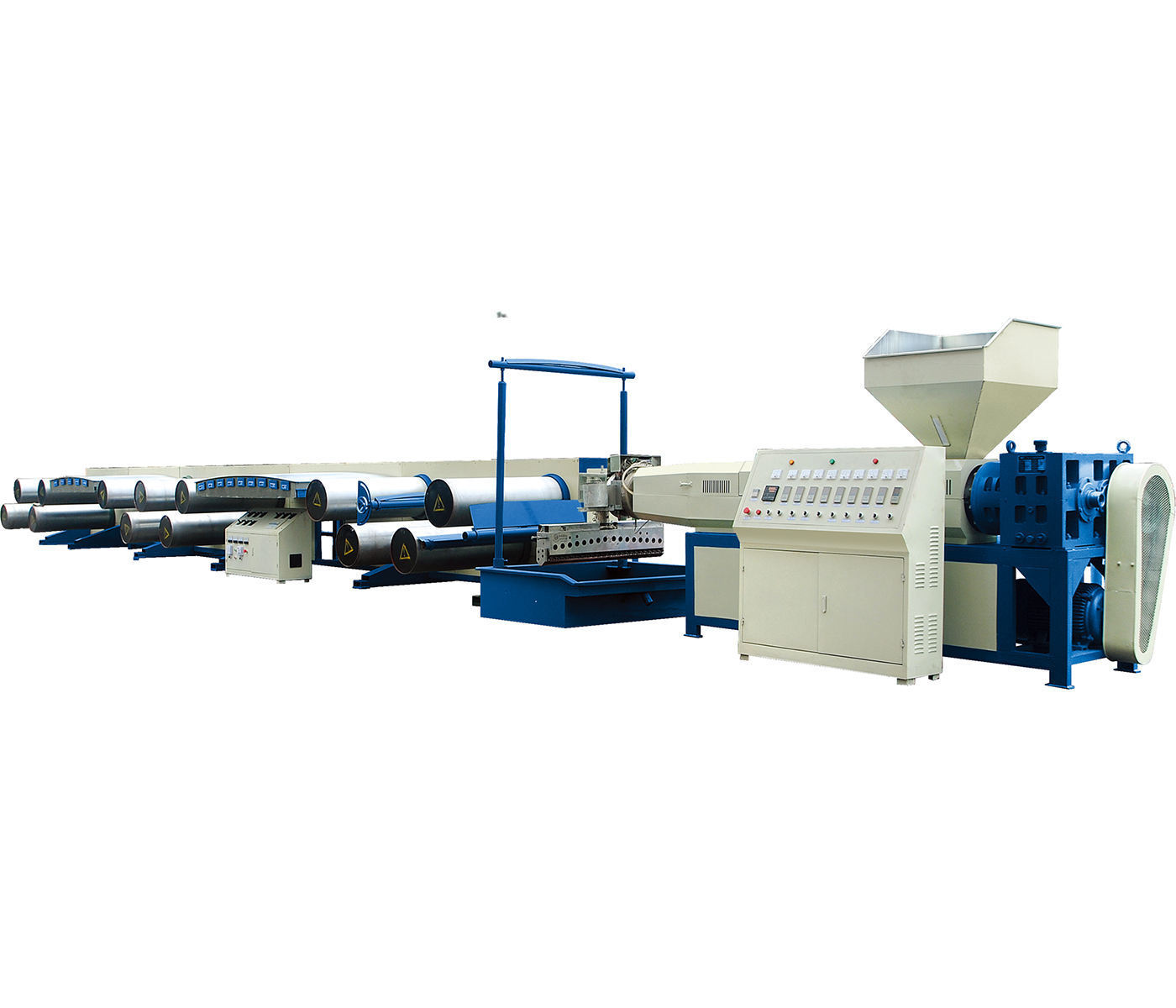 China high speed Plastic Extrusion making Machine bag production line Flat Yarn Extruder Machine flat emitter drip tape machine